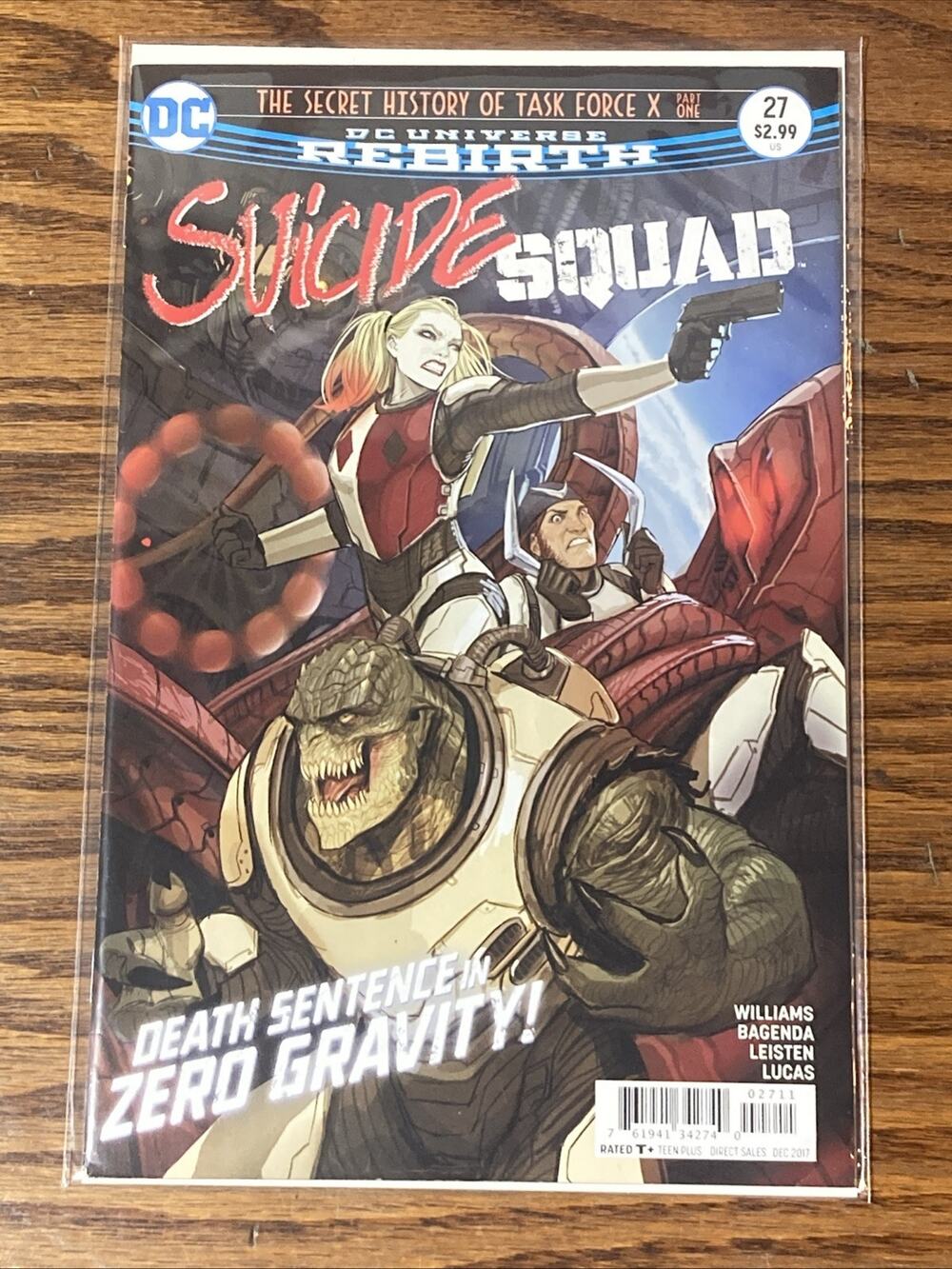 Suicide Squad #27 - DC Universe Rebirth / Task Force X Arc - DC Comics, 2016